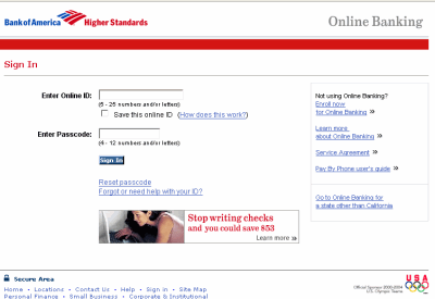 ...that leads to a fake website