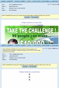 Sneaky Spam using an Image to defeat the filters