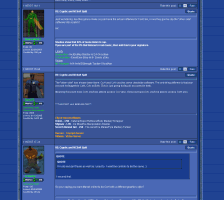 An example of a forum conversation
