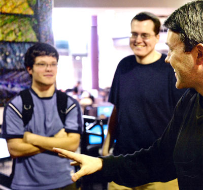 Sharing tech skills with students