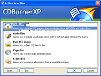 Free CD/DVD burner for XP